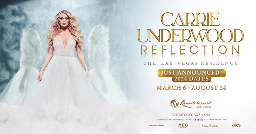 Carrie Announces Latest Extension of “REFLECTION The Las Vegas